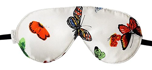 ElizabethW Sleep Mask Black Gold Damask – Pack of 5