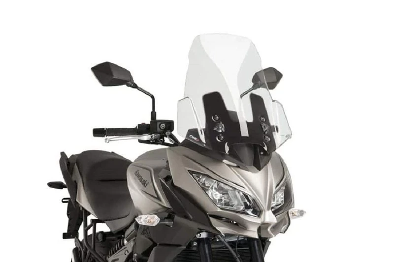 Puig 9421H Touring Screen for Kawasaki Versys 1000 17'-18', Kawasaki Versys 650 17'-18', Smoked