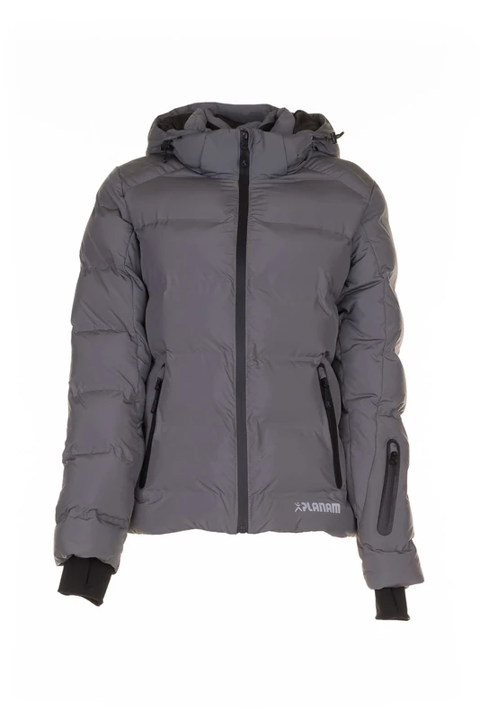 Planam 3043048 Outdoor Powder Women's Jacket, Anthracite, Size M