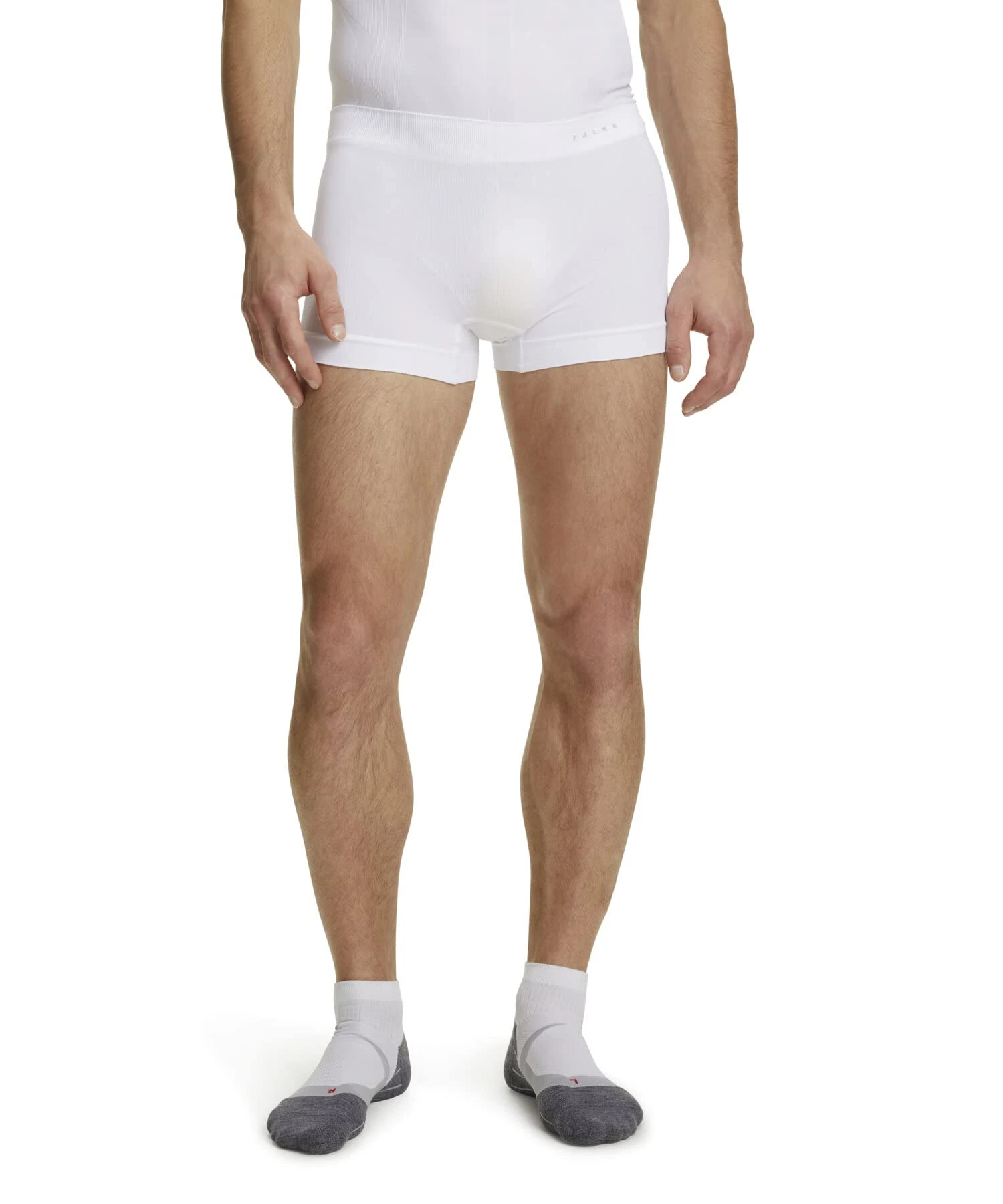 FALKE Men's Warm M BX Functional Yarn Quick Dry 1 Piece Base Layer Underwear, White (White 2860), L