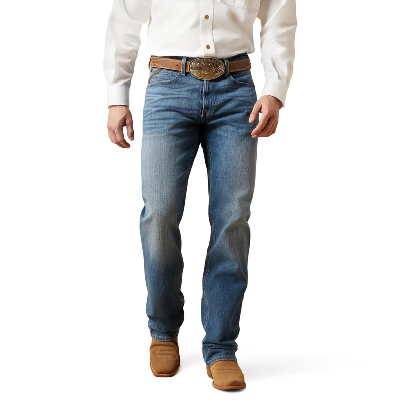ARIAT Men's M2 Boot Cut Jean, Stretch Brandon, 34W / 34L
