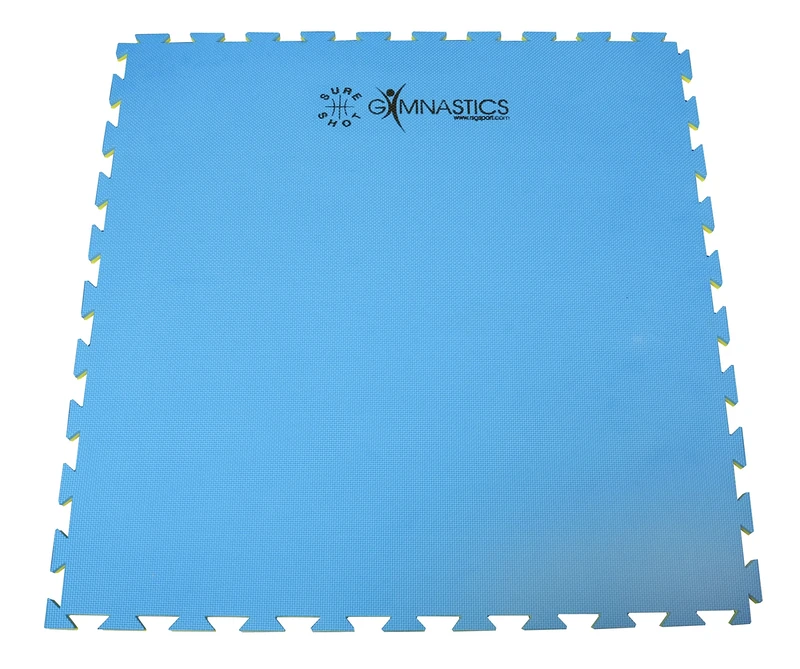 Sure Shot Puzzle Mat In Blue/yellow, 40mm