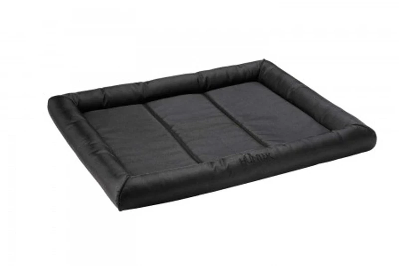 Hunter Vermont Heavy Duty Stain Resistant Polyester Padded Dog Mat, 120 x 100 cm, Black - Image 1