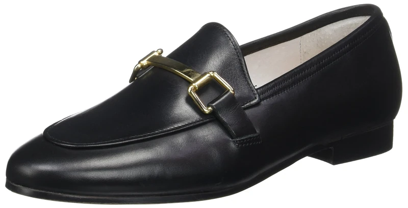 JONAK Women's Sempre Moccasins, Black, 3.5 UK - Image 1