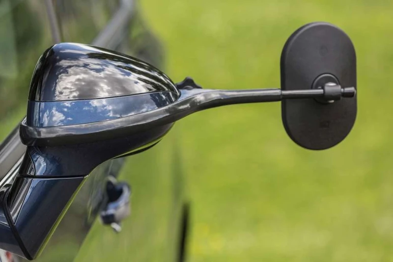 Set Emuk Caravan towing mirrors compatible with Volkswagen Tiguan II 2016- incl. Allspace