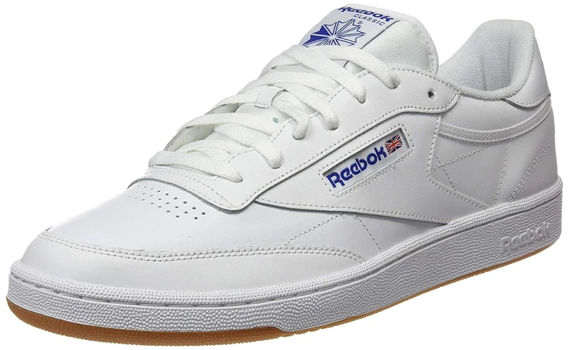 Reebok Club C 85, Men’s Shoes, White (Int/White/Royal/Gum Int/White/Royal/Gum), 14 UK (50 EU)