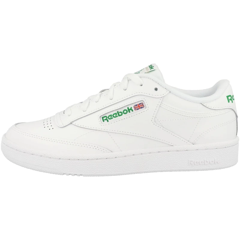 Reebok Unisex Club C85 Sneaker, White (Int / White / Green), 13 UK (48.5 EU)