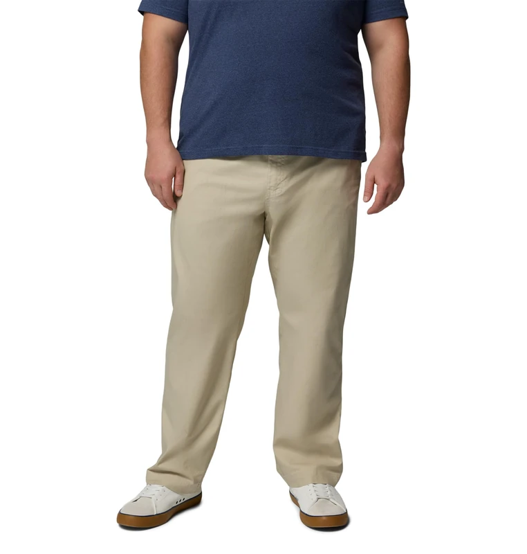 Columbia Men's Flex ROC Pant Hiking, Fossil, 36W x 30L
