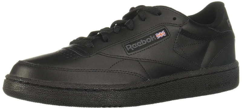 Reebok Club C 85, Unisex Adults' Shoes, Black (Int/Black/Charcoal Int/Black/Charcoal), 4 UK (36 EU)
