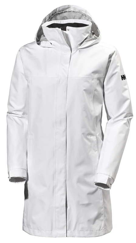 Helly Hansen Women's W Aden Long Coat, White, 5XL