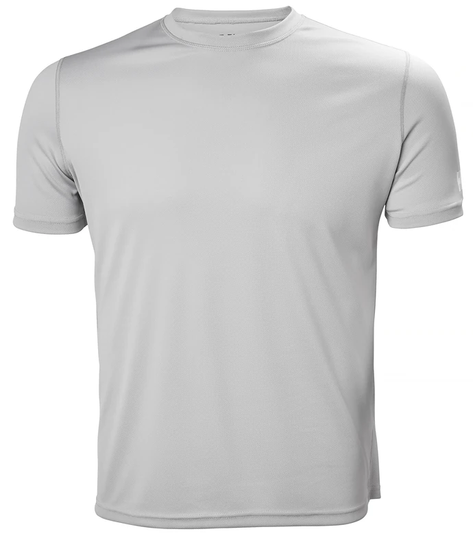 Helly Hansen Men's HH Tech T-Shirt, Light Grey, L