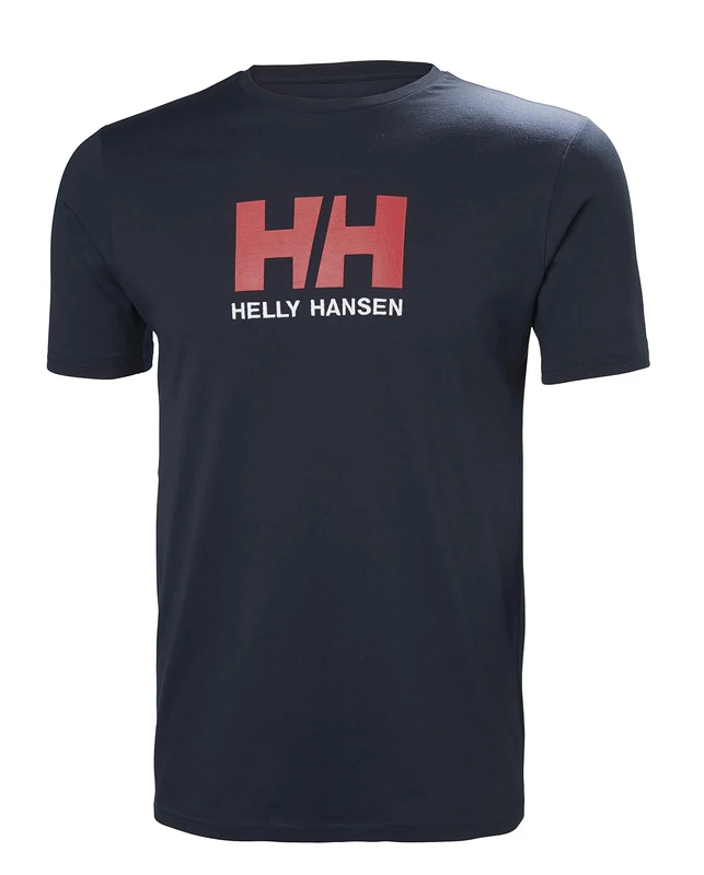 Helly Hansen Men's HH Logo T-Shirt, Navy, S