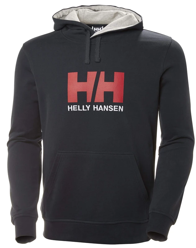 Helly Hansen Men's HH Logo Hoodie, Navy, S