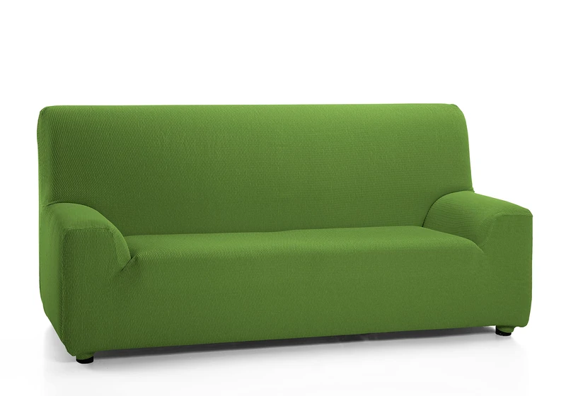 Martina Home - Elastic cover for Sofa 4 seats, model TUNEZ, Color GREEN, Measure from 240 to 270 cm