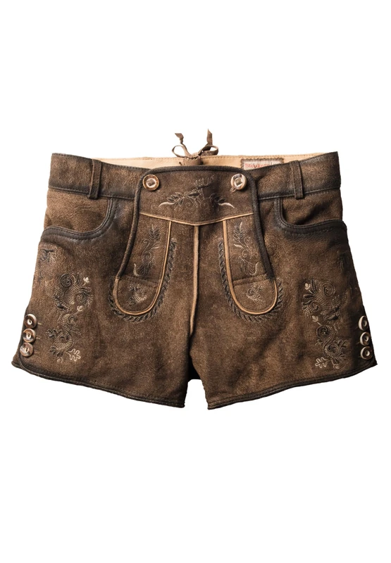 Stockerpoint Women's Hose Rosy Lederhosen, Brown (Stone chamfered Stone), 12 UK(38 EU)