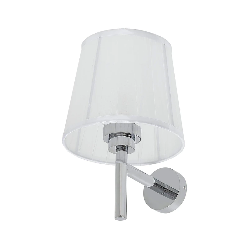 Tiger LED Wall Lamp Castor ø16 cm 3000K, Chrome, 16 x 19.5 x 23.8 cm