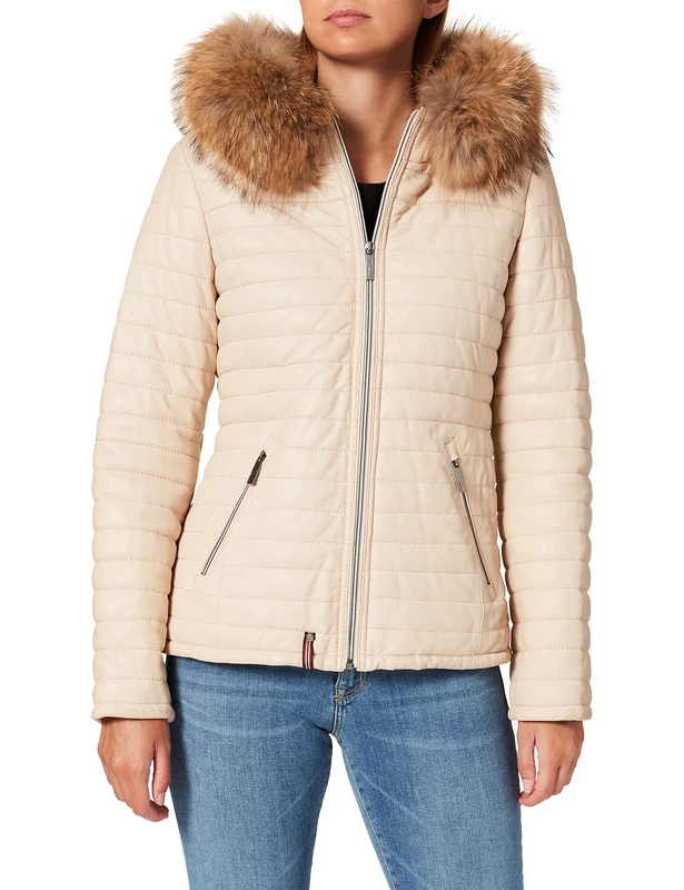 Oakwood Women's 61677-519 Jacket, Blanc (Ivoire), Medium