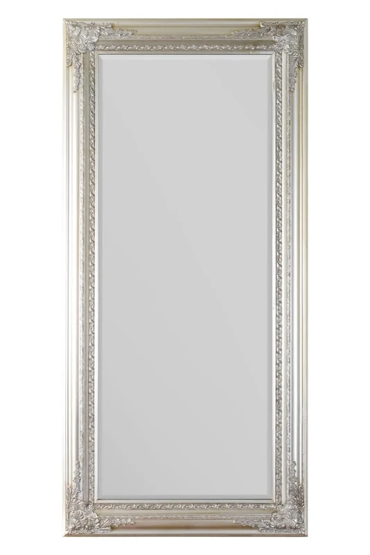 MirrorOutlet Caspian Vintage Silver Elegant Antique Design Full Length Mirror 178 x 87 CM