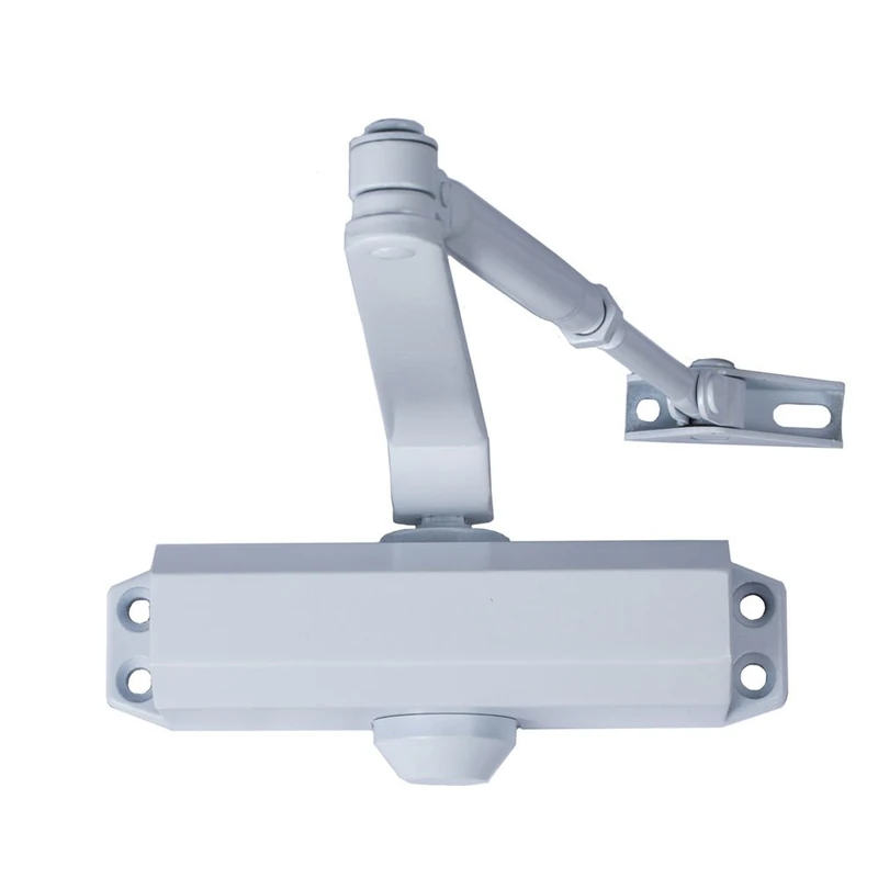 Wolfpack 3018025 – Door Closer with Retainer Force 3. White (Doors 80/100 cm)