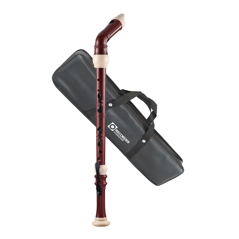 Recorder Workshop 604BWG Bass Recorder, Wood Grain