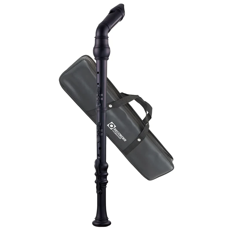 Recorder Workshop 604BMB Bass Recorder, Matt Black