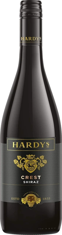 Hardys Crest Shiraz,6x 75cl (alcohol percentage may vary)