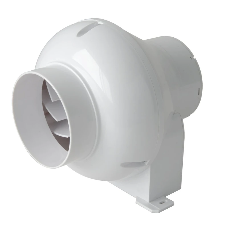 The Ventilation lineav10/for Ventilation Duct, White, Diameter Centrifugal Extractor Fan 100 mm/4 "