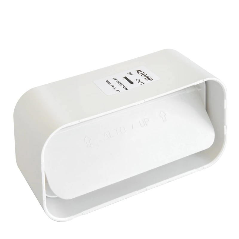 La Ventilazione CVL157B ABS Coupling with Anti-Return Butterfly Valve, 150 x 70 mm