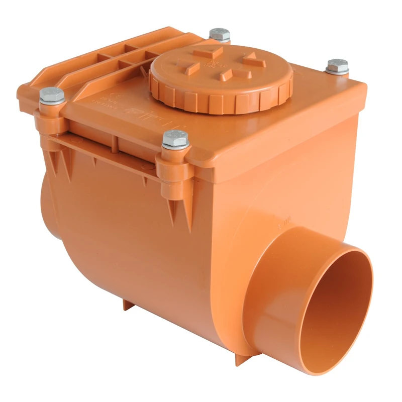First Plast nrc110 a Backflow Valve PVC to Gluing, Red, Diameter 110 mm