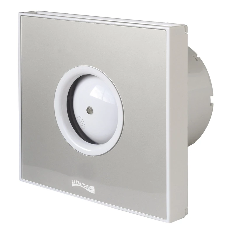 The Ventilation giotto10 a Aspirator Twist Design Extra Flat Grey, for Hole Diameter 100 mm/4 " - Image 1