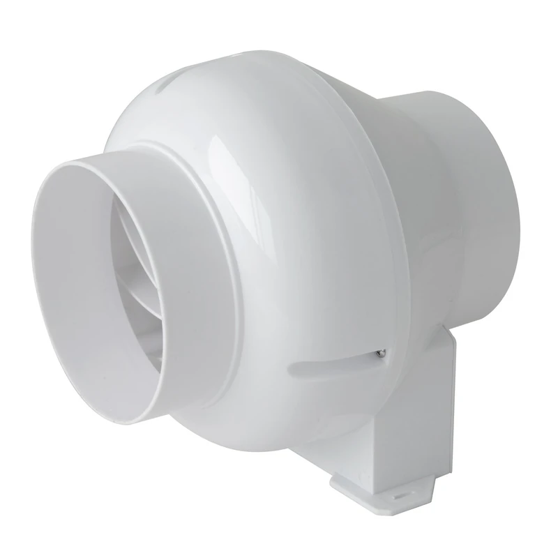 The Ventilation lineav12/for Ventilation Duct, White, Diameter Centrifugal Extractor Fan 120 mm/5 "