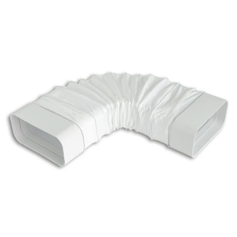 La Ventilazione CGF157B CGF157B-Y Flexible Joint, 150 x 70 mm, White, 150x70 mm
