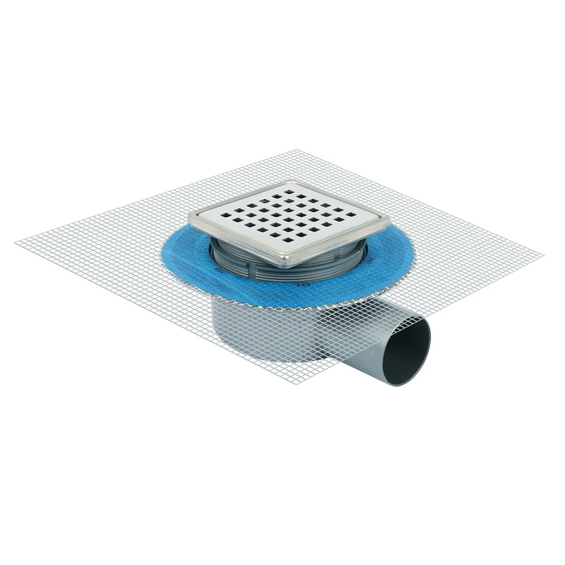 First Plast CHABS10BOXIN Siphon Closer in ABS with Stainless Steel Grill - Image 1