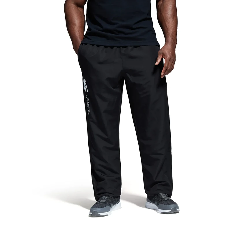 Canterbury Men's Stadium Pants | Tracksuit Jogging Bottoms | Durability And Comfort Track Pants, Black, L