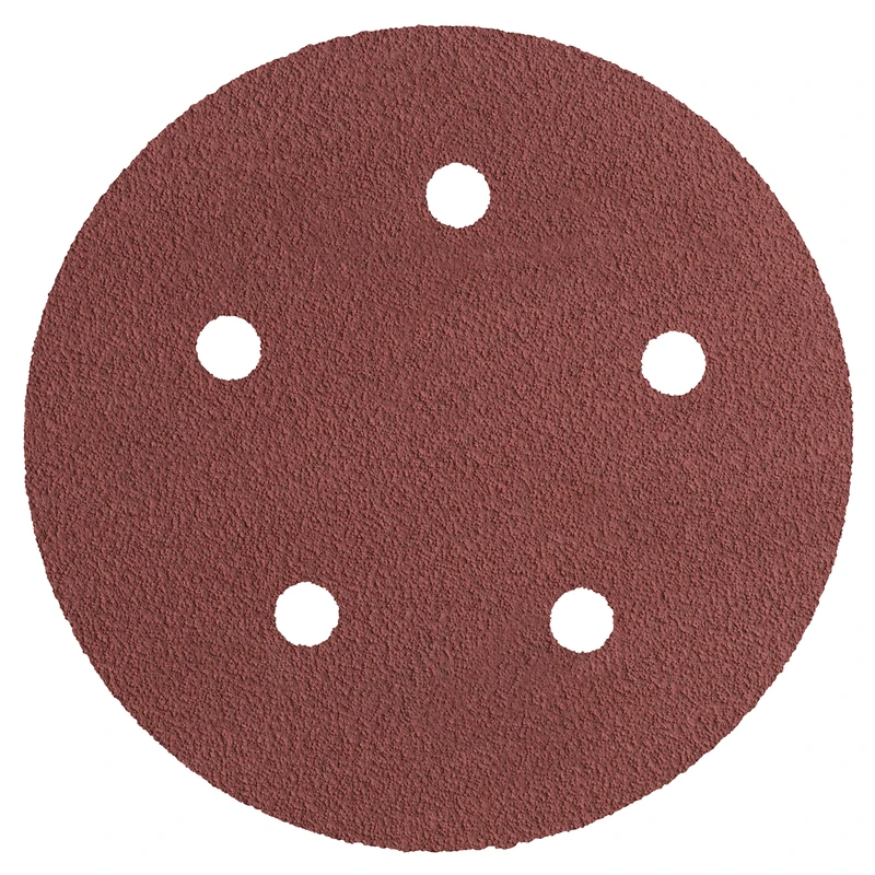 3 M 785743 80 + CUBITRON II Hookit 947 A Fabric Disc with 5 holes 125 mm (Pack of 25) - Image 1