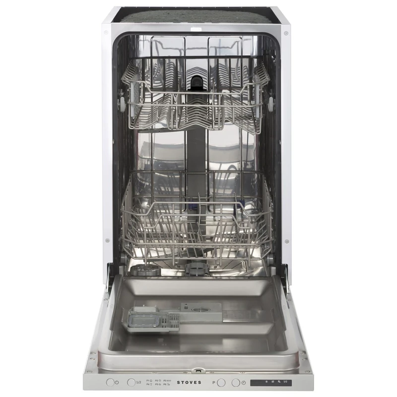Stoves SDW45 Slimline Dishwasher - Silver Panel, 10 Place Settings, A++
