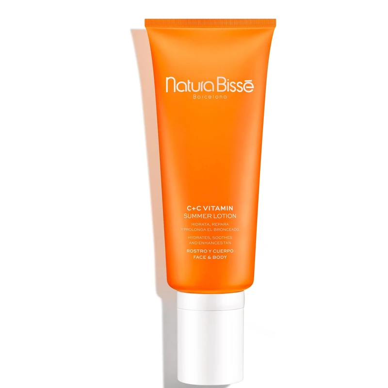 Natura Bissé C+C Vitamin Summer Lotion, Vitamin C Color Enhancing Body Lotion, Hydrates, Soothes & Enhances Sun Tan, For Normal & Dry Skin, 7 Oz