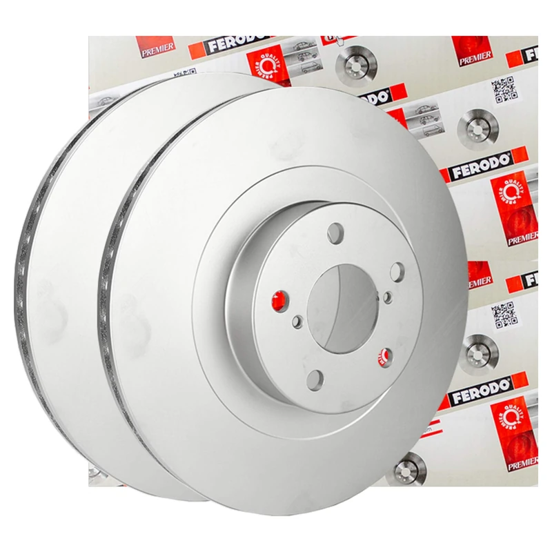 FERODO Brake Disc | DDF1703C | Rear | for JAGUAR:S-TYPE II 98>08 | OE-Matching Quality | Smooth & Quiet Braking