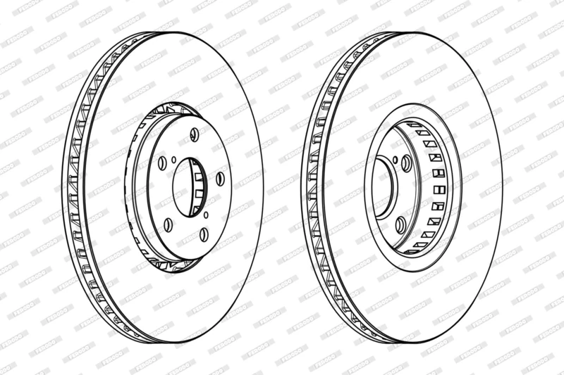 Ferodo DDF1957RC-1 Brake Disc
