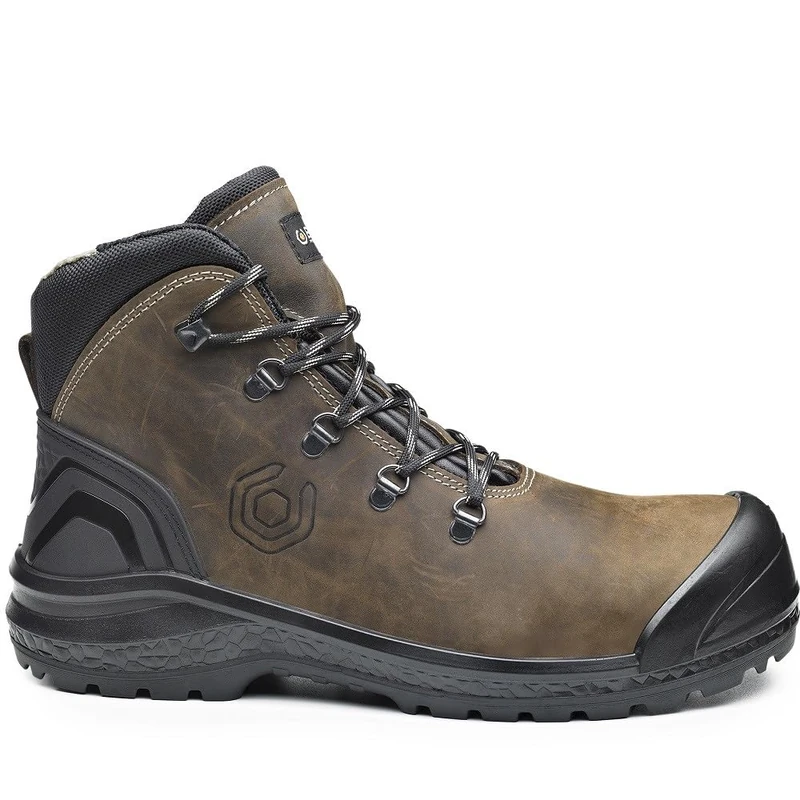 Base Protection B0888 Matar Top S3 Safety Shoe Brown/Black, 45