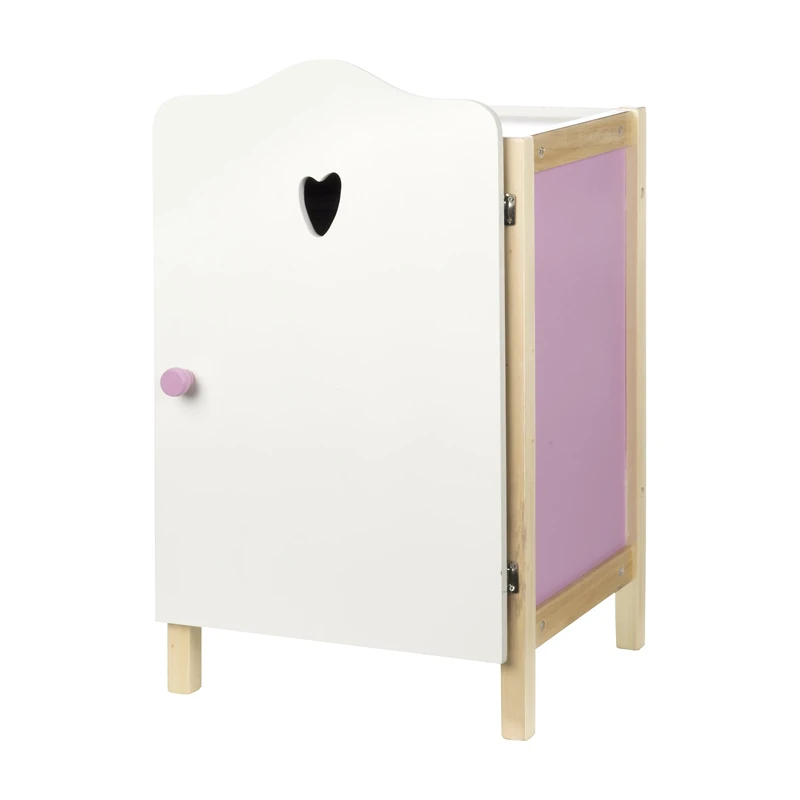 roba Doll Wardrobe 'Scarlett', for storing doll clothing and accessories, white lacquered