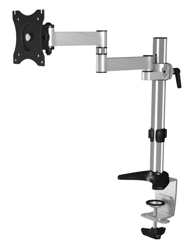 Icy Box IB-MS403-T monitor stand with desk mount Silver - Image 1
