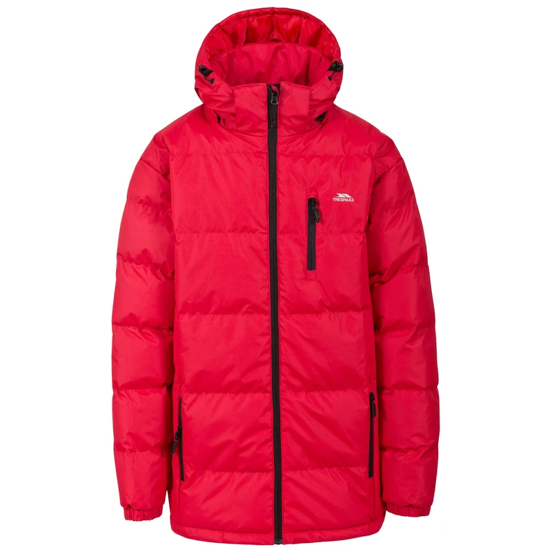 Trespass Mens Padded Jacket Casual Winter Coat Clip