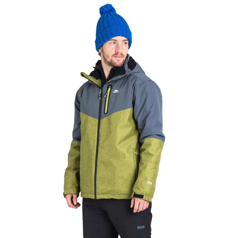 Trespass TP50 Bear Men's Outdoor Hooded Jacket available in Carbon - X-Large
