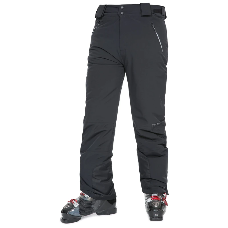 Trespass TP75 Pitstop Men's Outdoor Skiing Trouser available in Black - Small