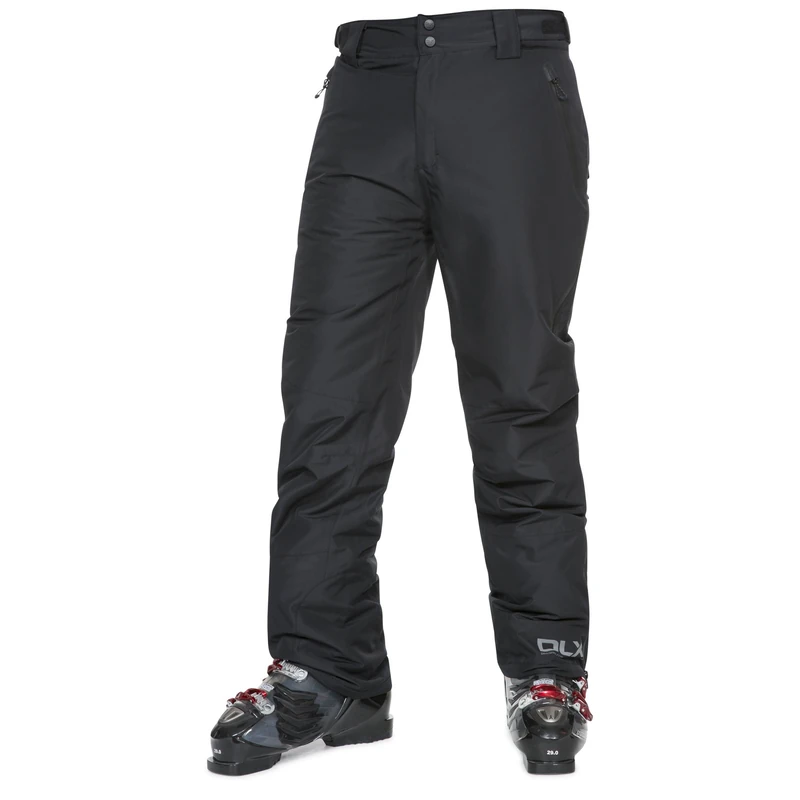Trespass DLX Mens Ski Trousers Waterproof Windproof Pants Salopettes Coffman Black