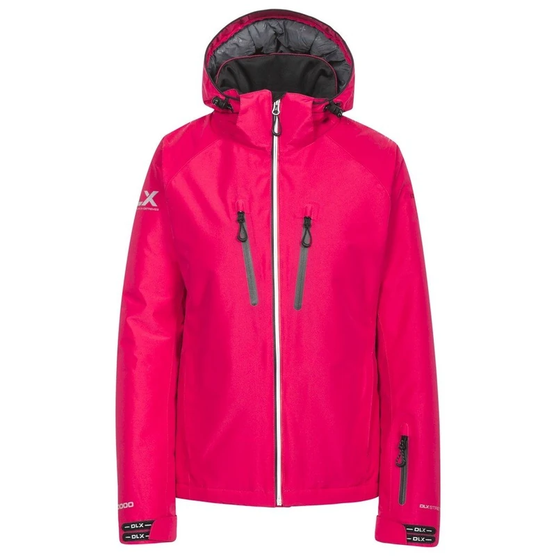 Trespass Waterproof Katz Women's Ski and Snow Jacket available in Raspberry - Small
