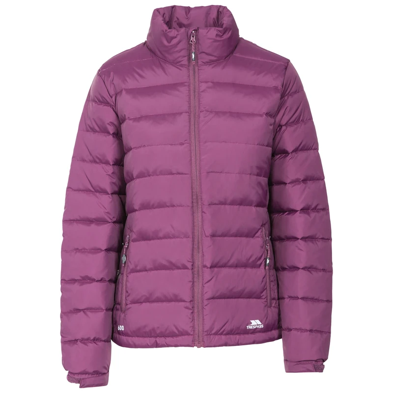 Trespass Womens Down Jacket Full Zip Casual Coat Letty