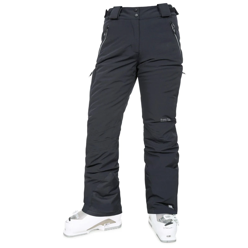 Trespass Womens Ski Pants Waterproof Salopettes Snow Ski Trousers Galaya Black
