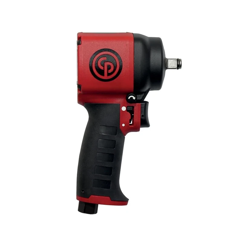 Chicago Pneumatic CP7731C - 3/8 Inch Air Impact Wrench, Pistol Handle, Max Torque Reverse Output 346 ft. lbf / 469 Nm, 9000 RPM, Single Hammer